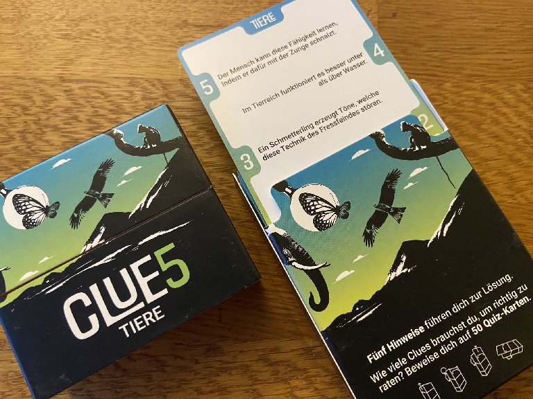 Clue 5 – Tiere und Natur (Topp)