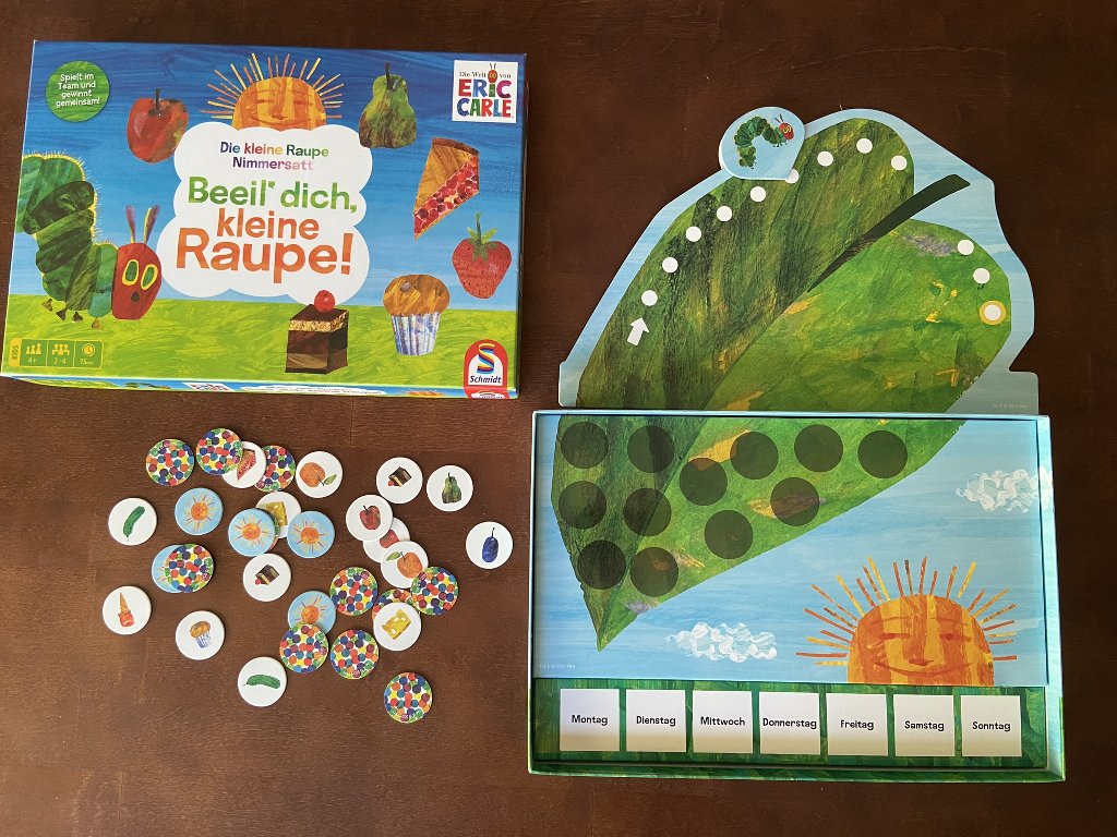 Beeil dich kleine Raupe! (Rezension)